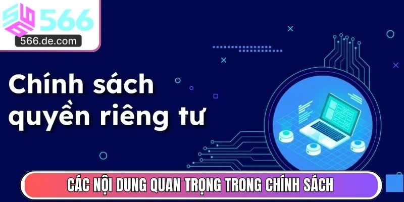 Các nội dung quan trọng trong chính sách