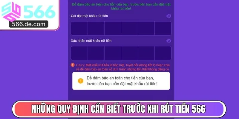 Những quy định cần biết trước khi rút tiền 566