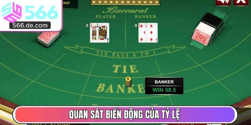 Quan sát biến động của tỷ lệ